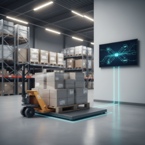 החוליה החכמה בשרשרת: שילוב משקל משטחים במערכות ERP ו-WMS