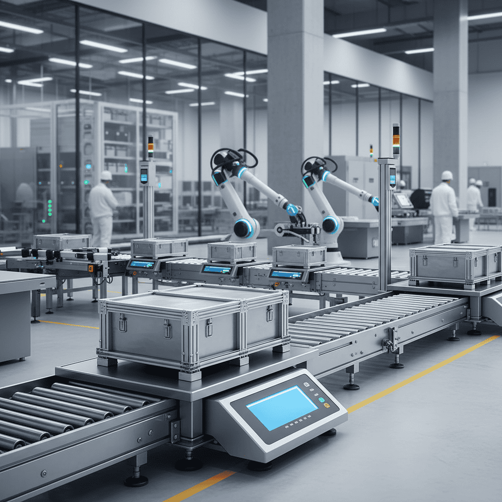 אבן הפינה של היעילות: תפקידן המרכזי של מערכות שקילה בתהליכים תפעוליים