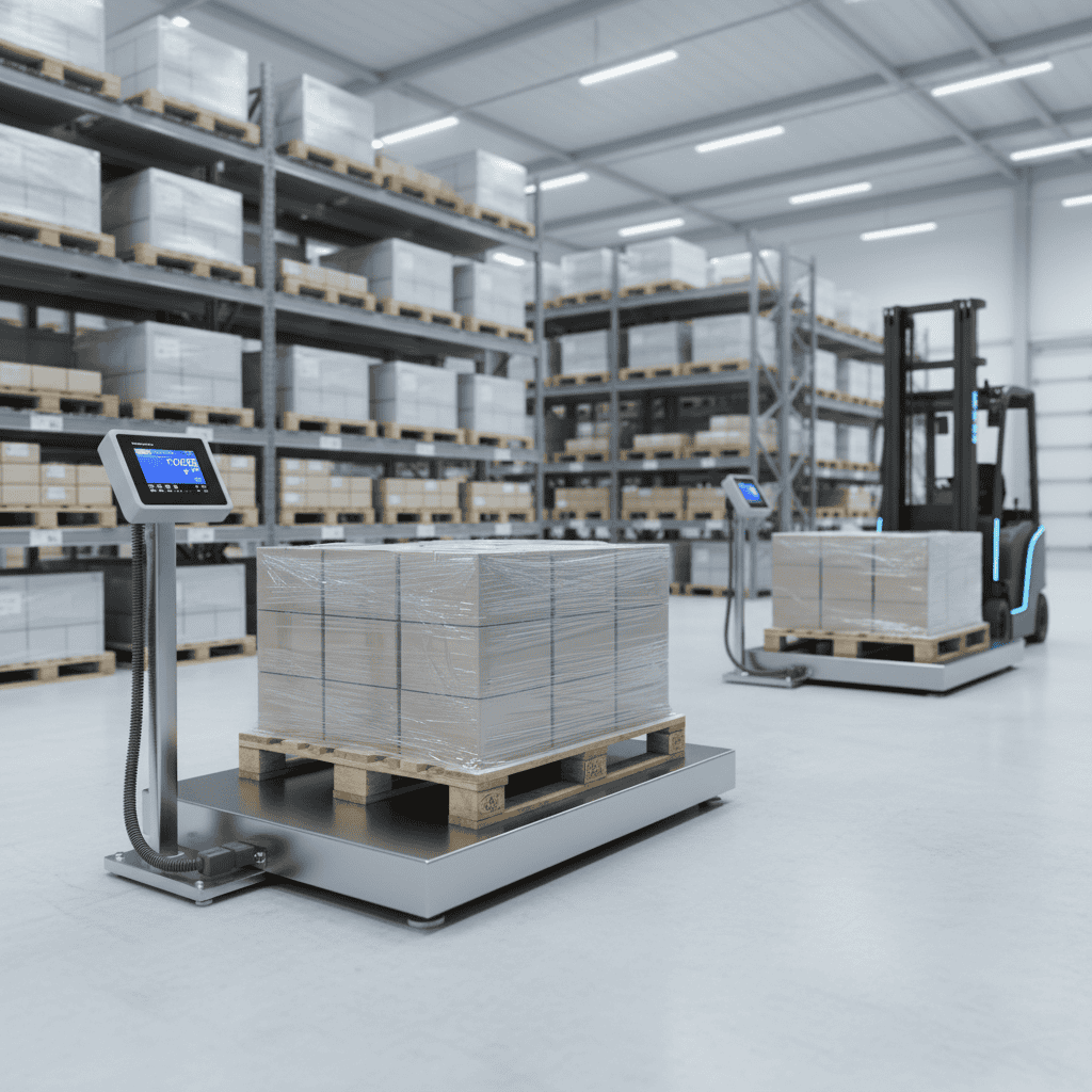 דיוק עד הגרם האחרון: כיצד פלטפורמות שקילה מתקדמות מעצבות את המחסן המודרני
