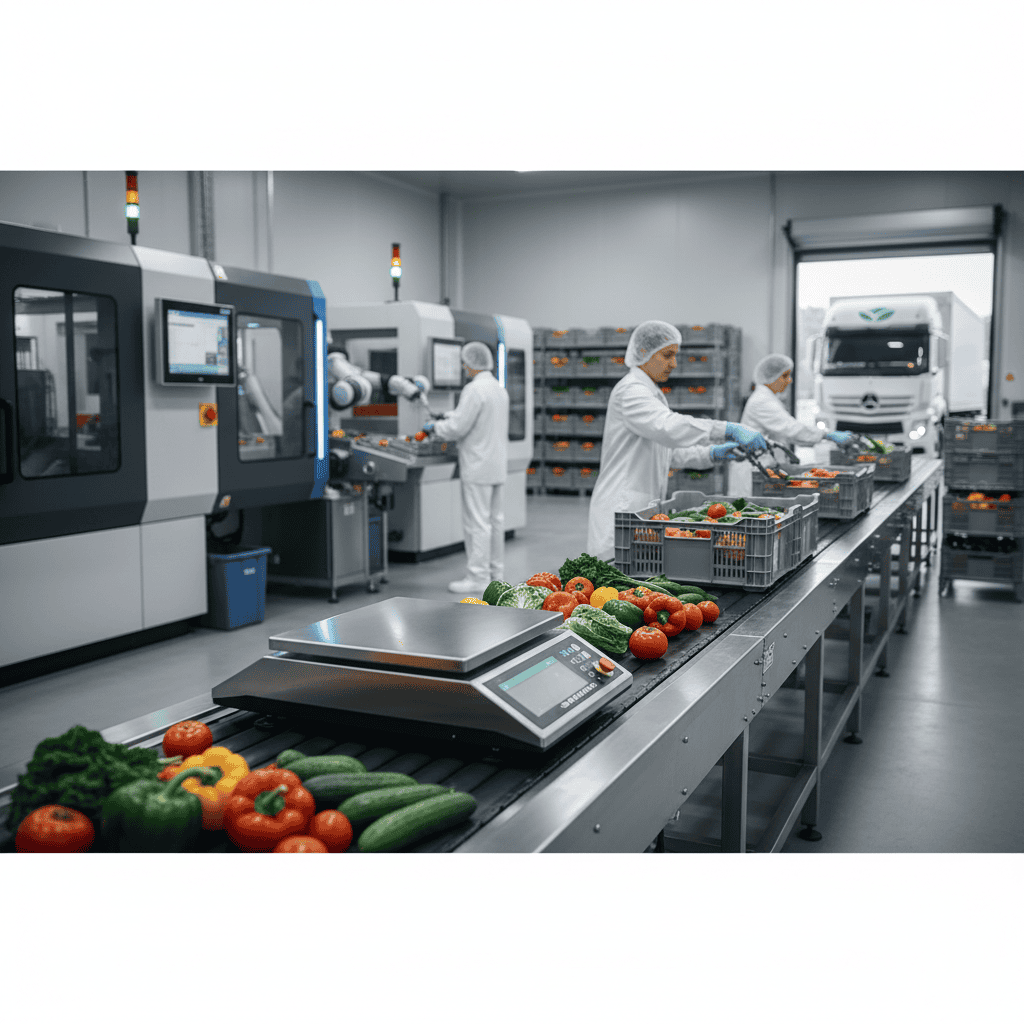מהשדה ועד לסל: אופטימיזציה של שקילת ירקות בתעשייה המודרנית