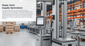 אופטימיזציה של שרשרת האספקה: תפקידם הקריטי של פתרונות שקילה מתקדמים